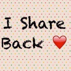 Share some of my posts and I will share back! ❤️❤️